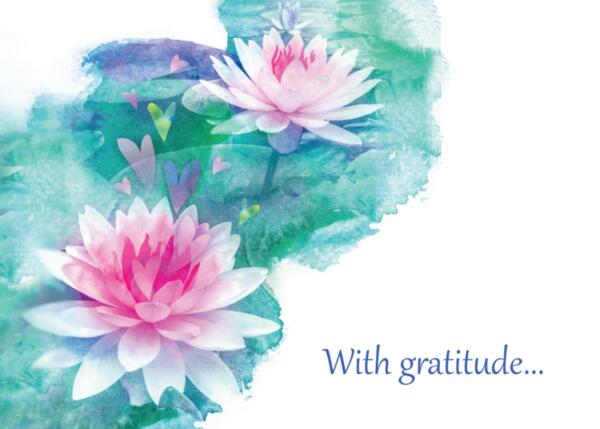 3 Gratitude Postcards for Free