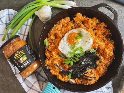 Free Organic Kimchi by Ocean's Halo