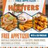 Get a Free Appetizer at Hooters on March 21st & 22nd!