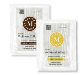 Experience Youthful Glow: Free Martha Stewart Marine Collagen Samples!