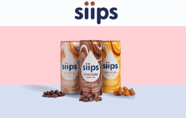 Can of Siips Protein Milk for Free