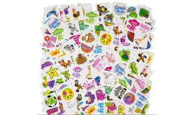 Join the Fun: FREE Stickers, Temporary Tattoos, & Inspirational Messages!