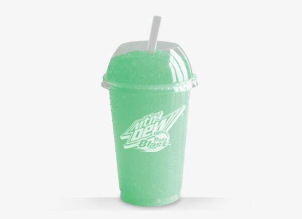 Mountain Dew Baja Blast Freeze for Free at Taco Bell