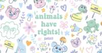 Show Your Support: Free Animal Rights Stickers!