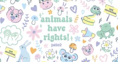 Show Your Support: Free Animal Rights Stickers!
