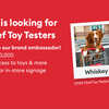Apply and Be a PetSmart Chief Toy Tester, hurry up!!
