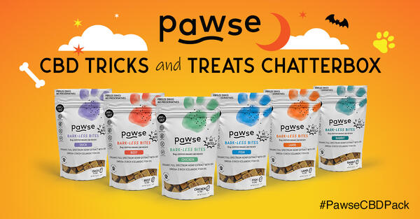 Free CBD Tricks and Treats Chatterbox by Pawse