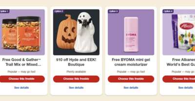Target Circle 360 Perks: FREE Trail Mix, BYOMA Mini & More!