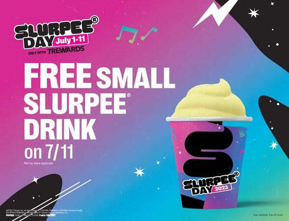 Slurpee Day Today at Seven Eleven!