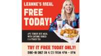 One-Day Freebie: Slim Chickens Meal on the House