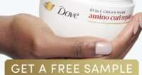 Nourish Your Curls – FREE Dove Amino Repair Mask Sample