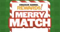Cracker Barrel Rewards: Instant Prizes in Merry Match Game