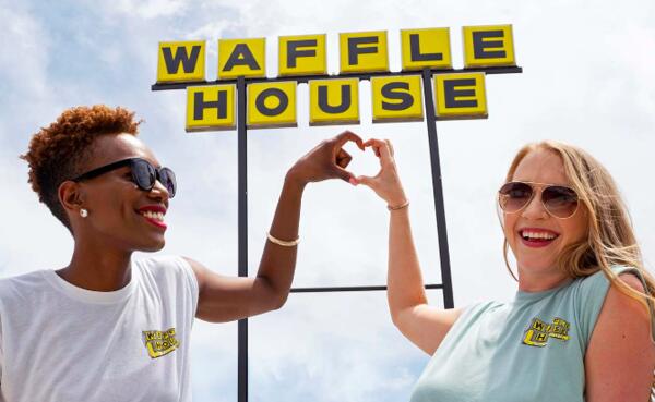 Hashrowns & Waffle for Free at Waffle House