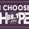 Free I Choose Hope Bumper Sticker