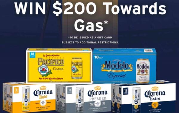 Constellation Brands Fuel your Fall Sweepstakes