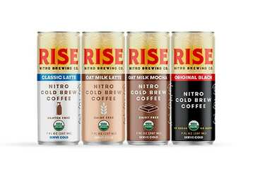 Free Sample of Rise Brewing's Nitro Cold Brew Coffee 