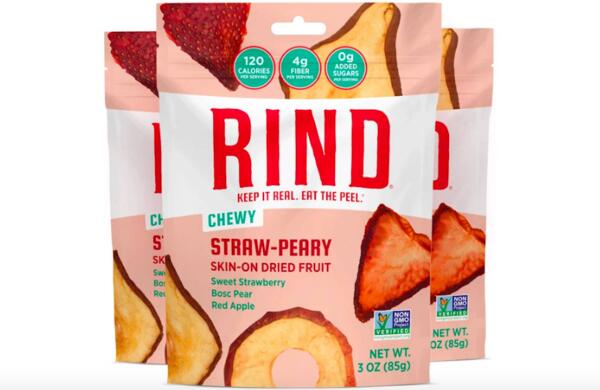 Bag of RIND Straw-Peary for Free at Costco