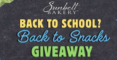 Sunbelt Bakery’s Back to Snacks Giveaway – Don’t Miss Out!