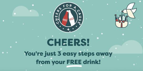 Free Refreshment—Coke, Sprite, or Smartwater