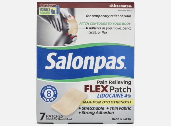 Try Salonpas FLEX Patch — Free Sample, Limited Time Only!