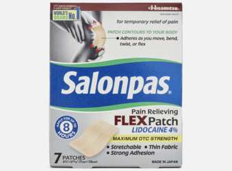 Try Salonpas FLEX Patch — Free Sample, Limited Time Only!
