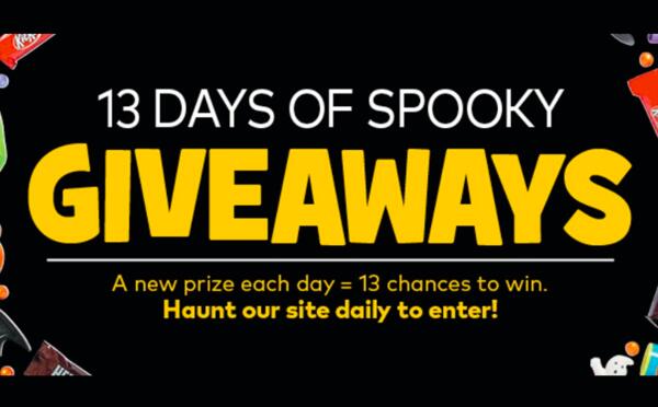 Oriental Trading 13 Days of Spooky Sweepstakes