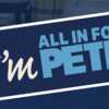 Show Support: FREE “I’m All In for Pete” Sticker