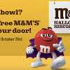 Halloween Treat: FREE M&M’s Delivered to Your Door!