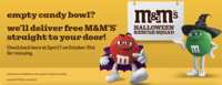 Halloween Treat: FREE M&M’s Delivered to Your Door!