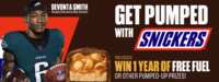 Snack. Swipe. Score! The Snickers NFL Sweepstakes at Circle K