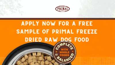 Free Freeze Dried Raw Dog Food by PRIMAL