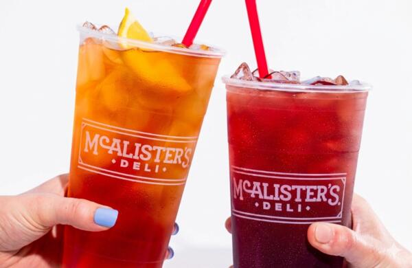 One Day Only: FREE Iced Tea at McAlister’s Deli (7/16)