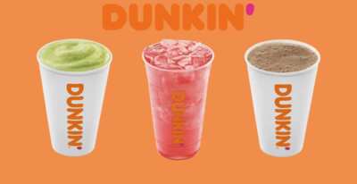 Thirsty? Get a FREE Dunkin’ Non-Coffee Drink!