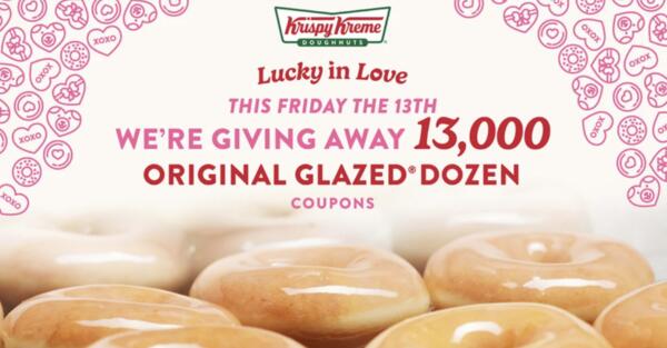 Donut Miss Out! 13,000 FREE Krispy Kreme Dozens