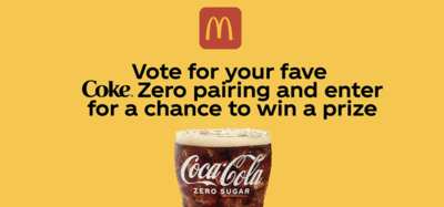 Enter the Coca-Cola x McDonald’s Sweepstakes – Sip, Bite & Win!