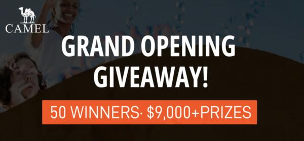 CAMEL Launch Sweepstakes: Win Life-Changing Gear!