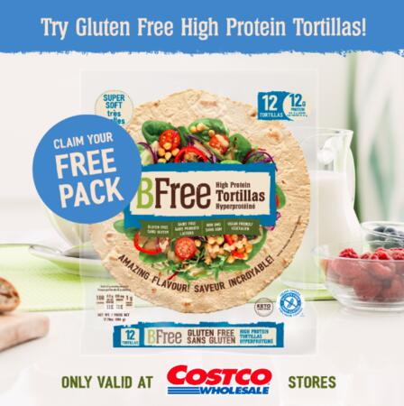  BFree Gluten Free Tortillas For Free - Costco Rebate