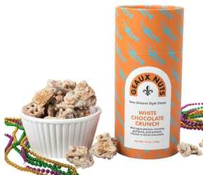 Grab your White Chocolate Crunch Sample from Geaux Nuts for FREE!