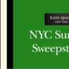 Experience NYC in Style: Kate Spade Summit Sweepstakes!