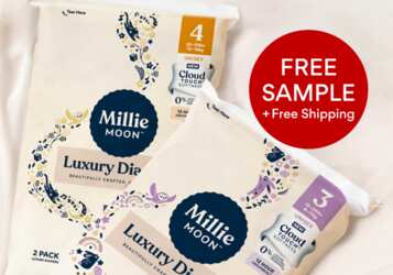 GET YOUR FREE MILLIE MOON BABY DIAPER SAMPLE  