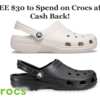 Shoe Shopping Made Easy: Free $30 to Spend on Crocs with Cash Back!