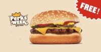 Crown Yourself with FREE Food – Cheeseburger Perk at Burger King!