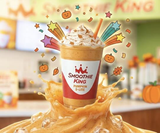 Pumpkin Spice Is Here: Get a FREE Smoothie at Smoothie King