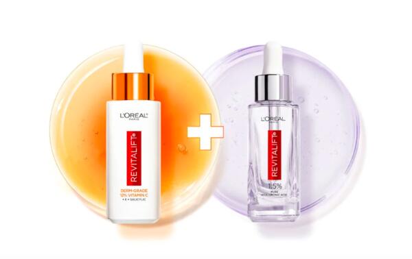 L’Oréal 12% Pure Vitamin C & Hyaluronic Acid Serum Samples for Free