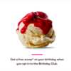 Scoop for Your Birthday at Baskin Robbins for Free