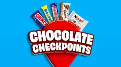 Enter to WIN the Chase the Chocolate Checkpoints Sweepstakes!