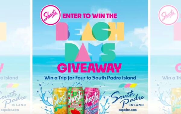 Shasta Beach Days Sweepstakes