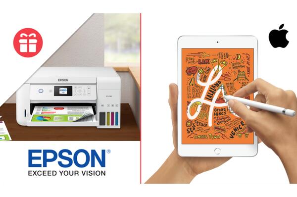 Apple iPad and Epson Printer Giveaway