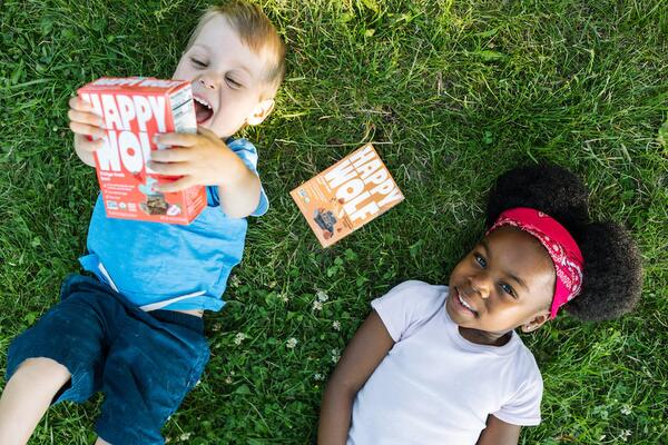 Free BOX ofr Happy Wolf Snack Bars For Kids 