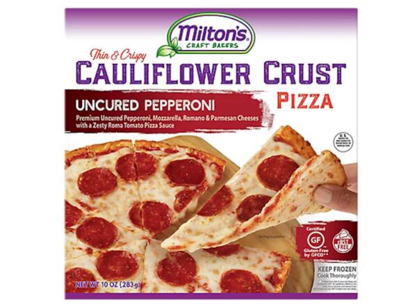 Milton’s Craft Bakers Cauliflower Crust Pizza for Free